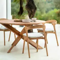 Circle Outdoor Dining Table 136cm